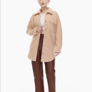 Aritzia Ganna shirt jacket size small